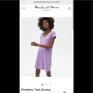 Michael Stars Chelsey tee dress! Like new condition